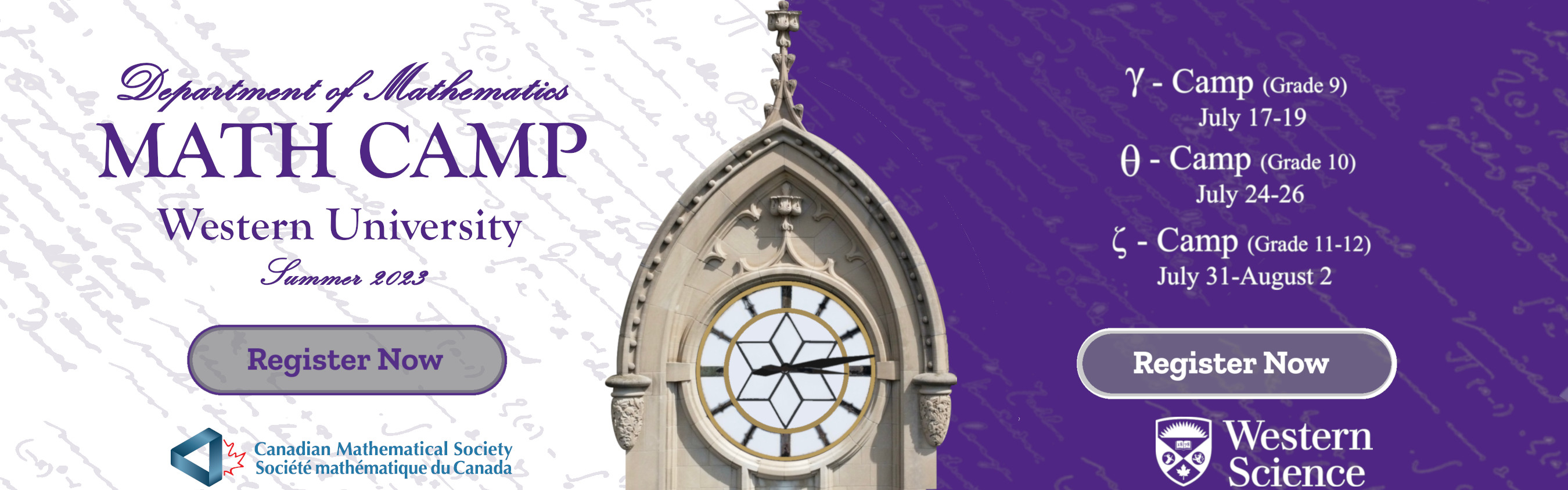math camp western university grade 9 grade 10 grade 11 grade 12