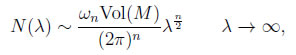 n(\lambda)=