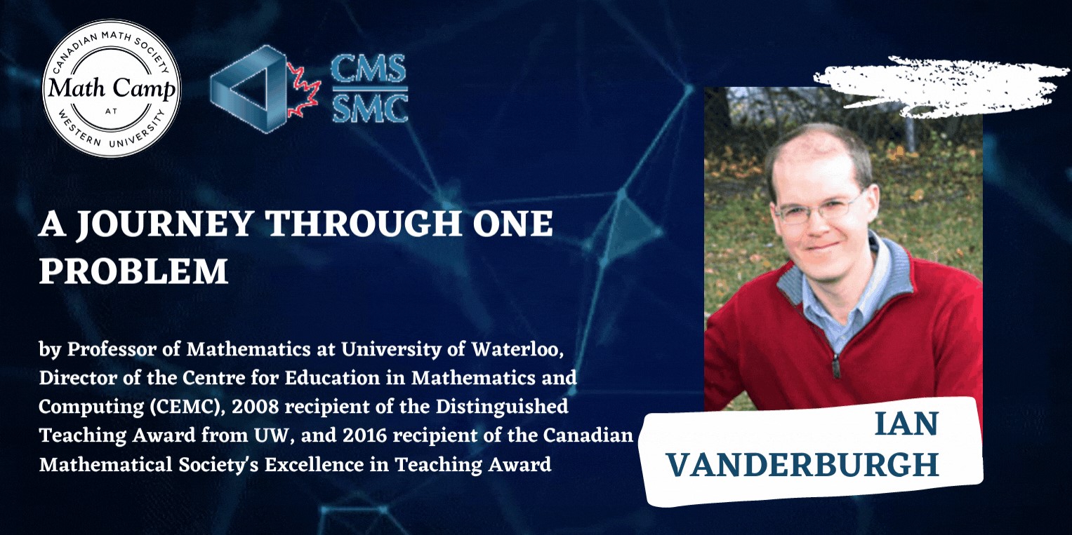 Ian Vanderburgh talk details